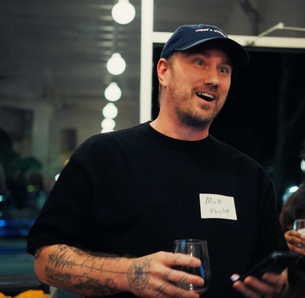 Matt, founder of Playlist
